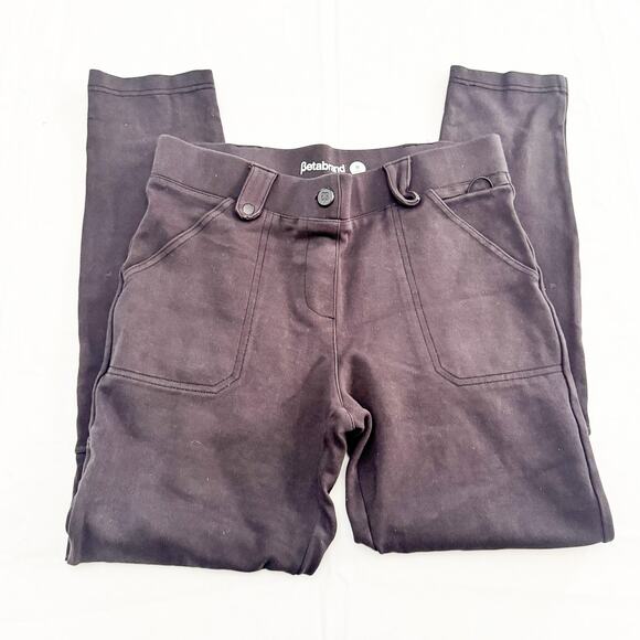 Betabrand Skinny Jegging Graphite Gray Dark Pull On Jegging Size Medium Long - Picture 4 of 8